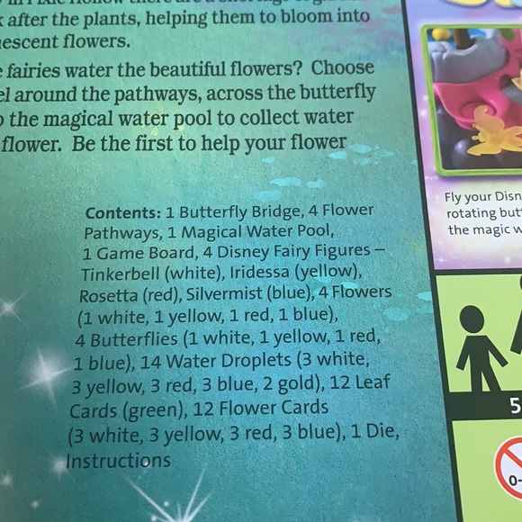 Ravensburger Disney Fairies Magical Flower Garden Game 5+ - Picture 4 of 16